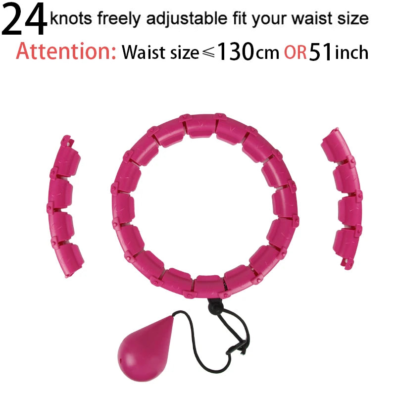 Fitness Thin Smart Waist Hoop