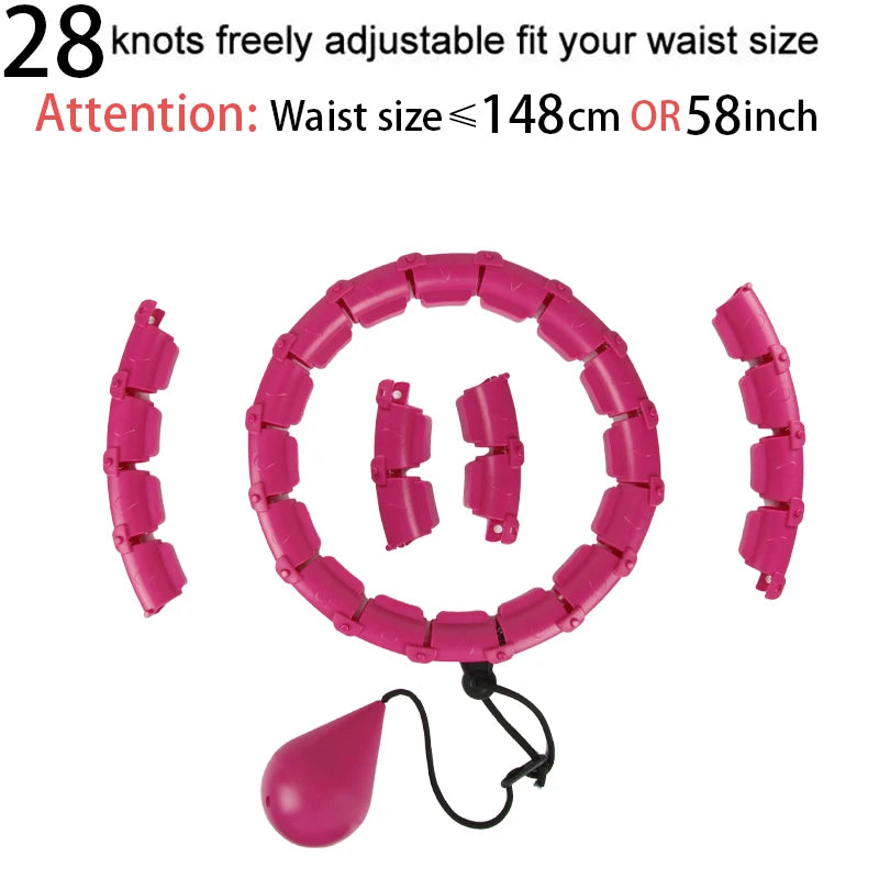 Fitness Thin Smart Waist Hoop