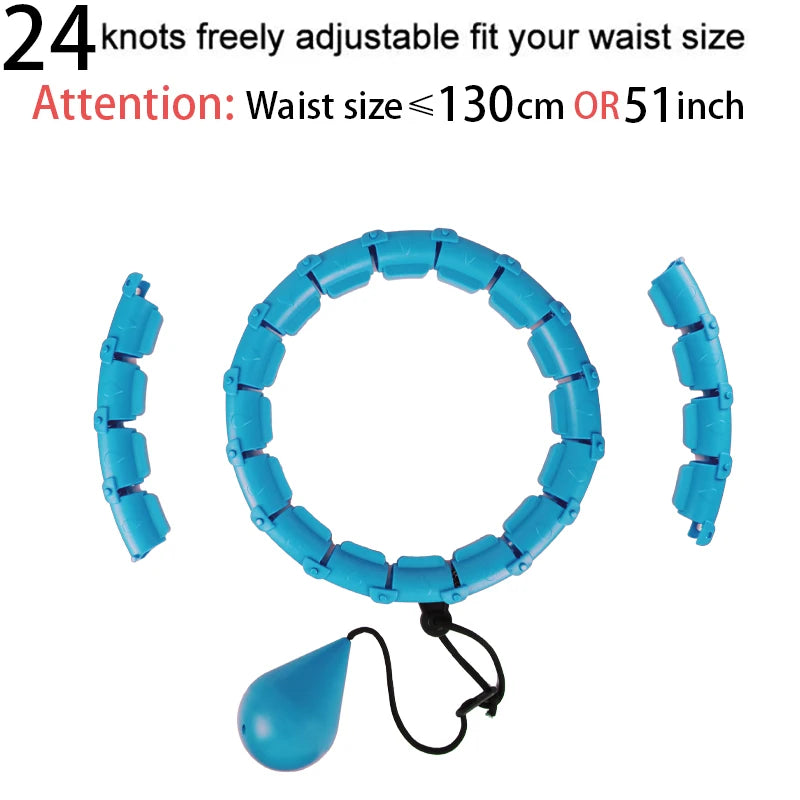 Fitness Thin Smart Waist Hoop