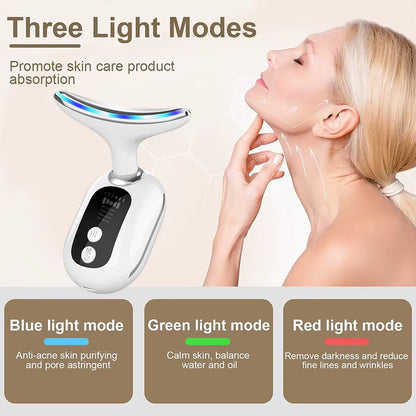 Electric Micro-current Wrinkle Remover Tighten Skin Care Tool