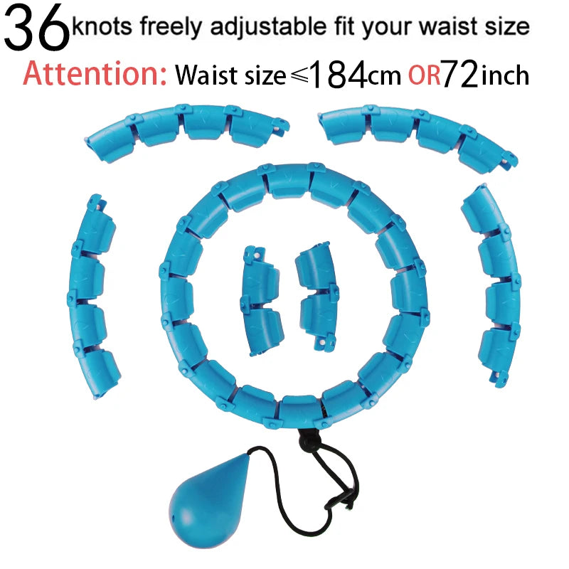 Fitness Thin Smart Waist Hoop