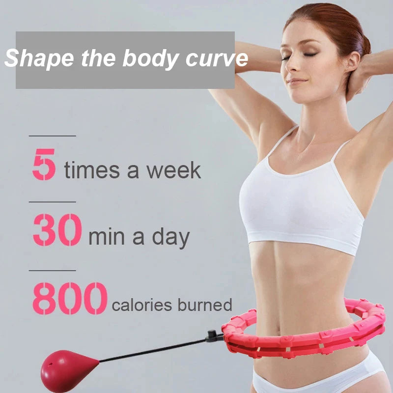 Fitness Thin Smart Waist Hoop