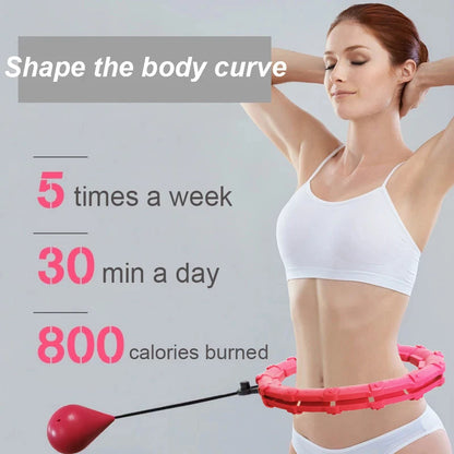 Fitness Thin Smart Waist Hoop