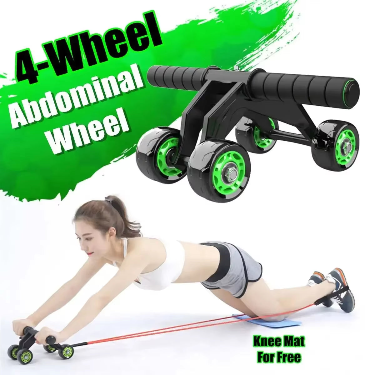 4 wheel abdominal wheel Fitness Roller