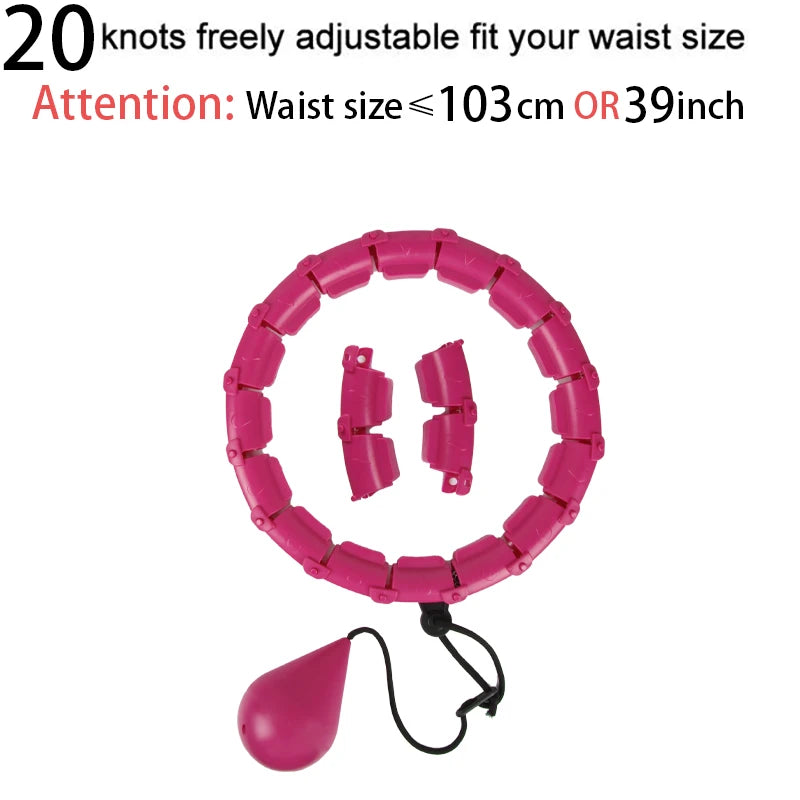 Fitness Thin Smart Waist Hoop