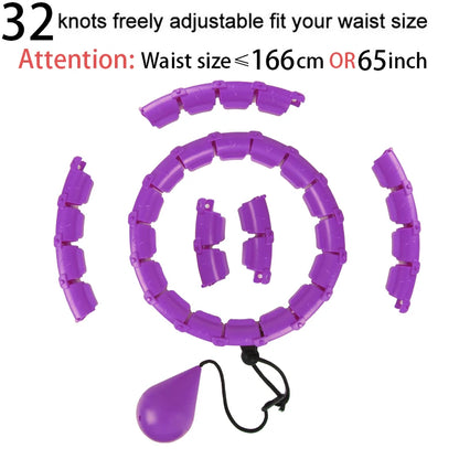 Fitness Thin Smart Waist Hoop