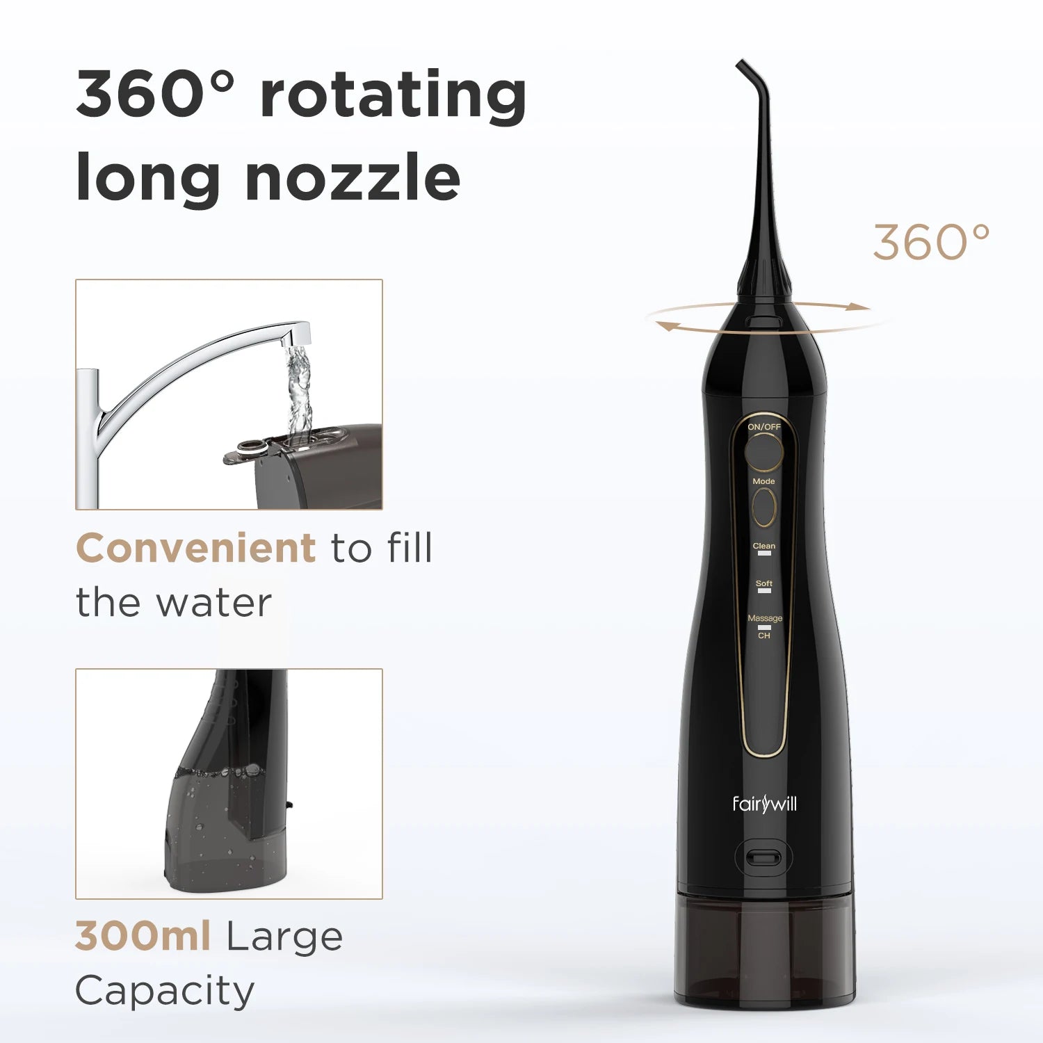 Rechargeable Portable Dental Oral IRRIGATOR