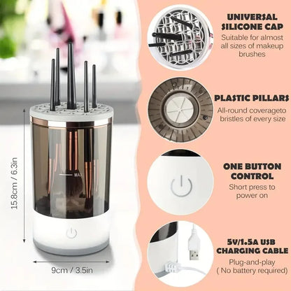  Electric Makeup Brush Cleaner And Dryer