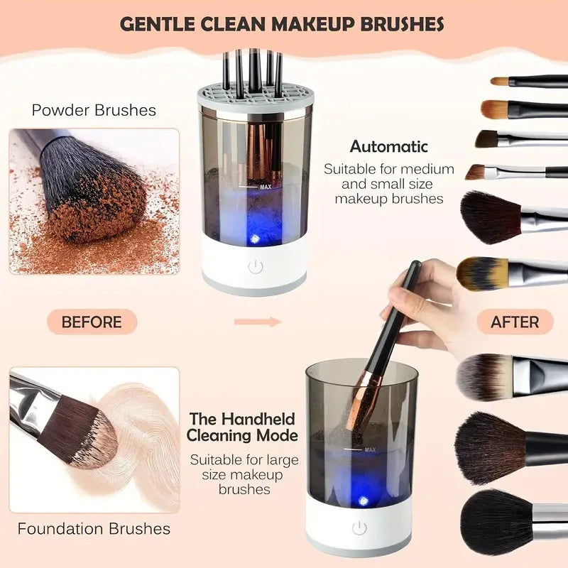  Electric Makeup Brush Cleaner And Dryer