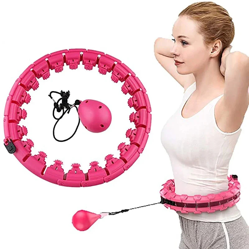 Fitness Thin Smart Waist Hoop - Wellnesfera