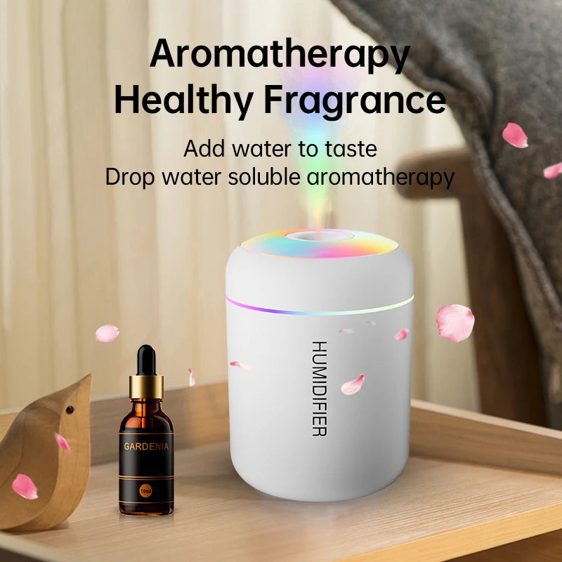 Portable  Mini USB Aroma Diffuser & Air Humidifier – for Car , Home