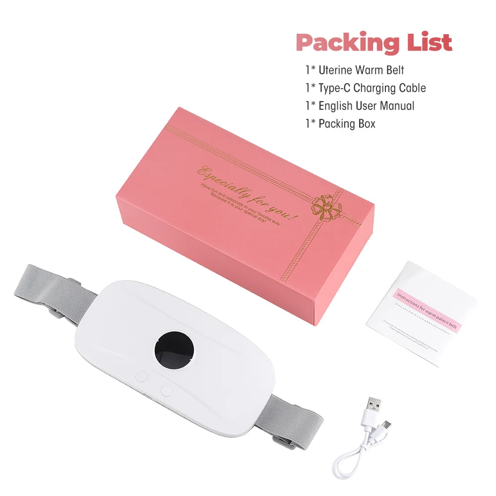 MENSTRUAL RELIEF ELECTRIC HEATING BELT