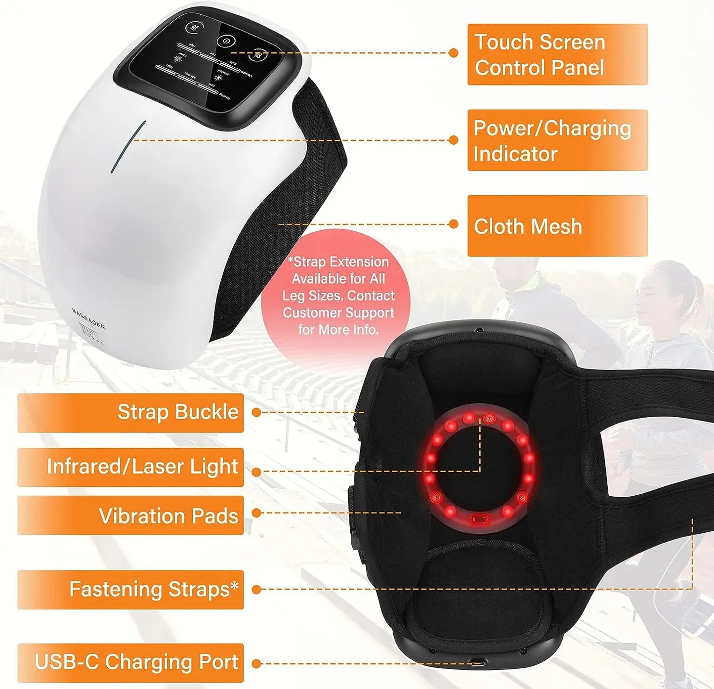 Intelligent Knee Massager Electric Knee Physiotherapy