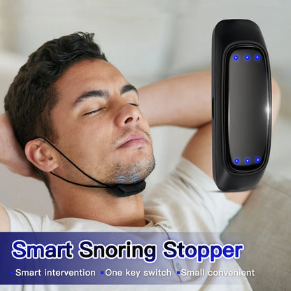 Smart EMS Anti-Snoring Device – Portable Sleep Apnea Aid