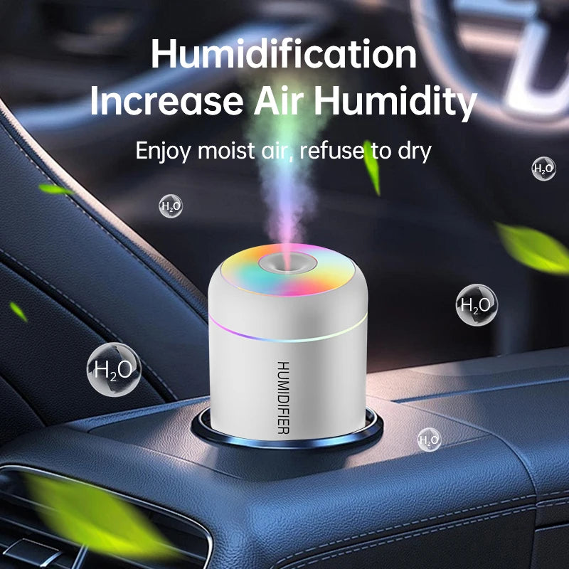 Portable  Mini USB Aroma Diffuser & Air Humidifier – for Car , Home