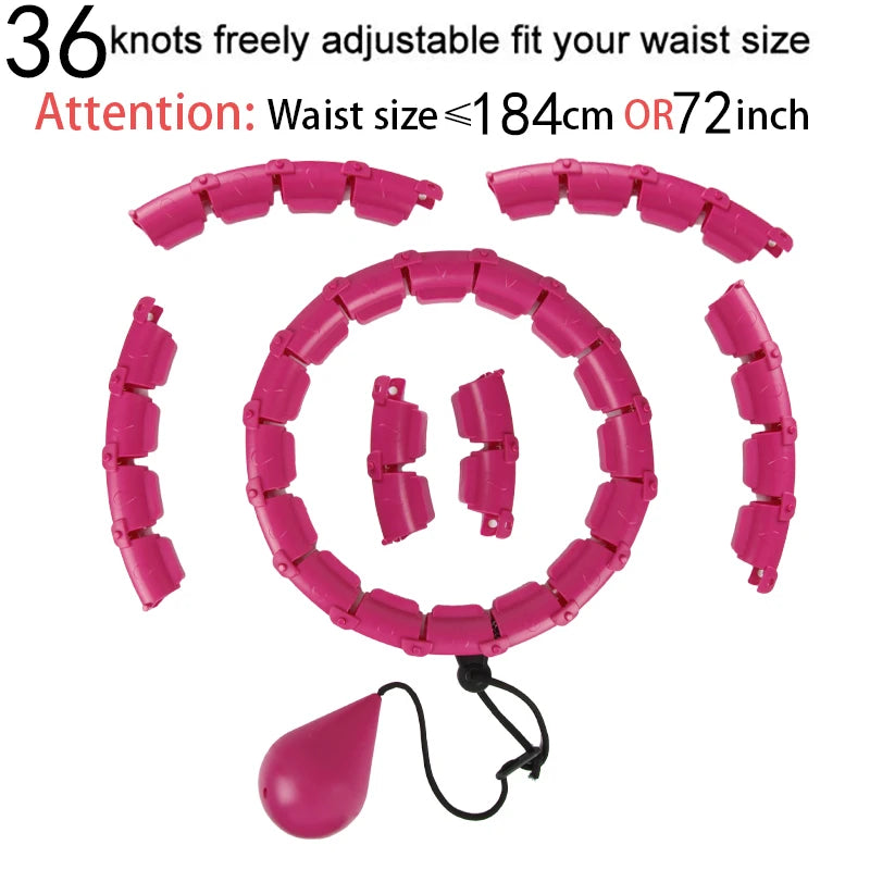 Fitness Thin Smart Waist Hoop