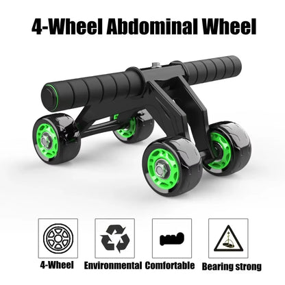 4 wheel abdominal wheel Fitness Roller