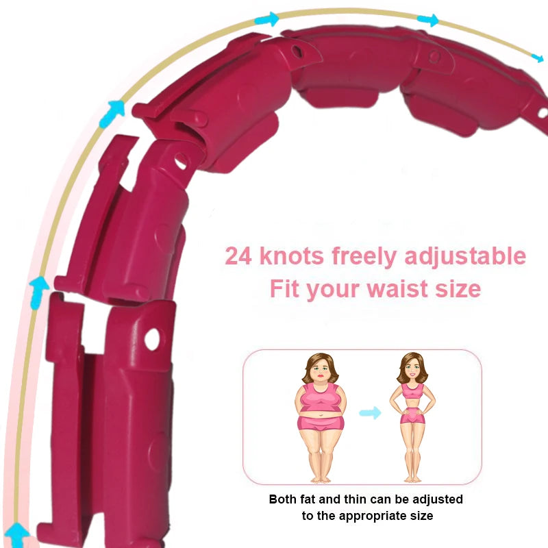 Fitness Thin Smart Waist Hoop