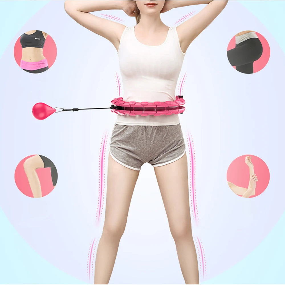 Fitness Thin Smart Waist Hoop