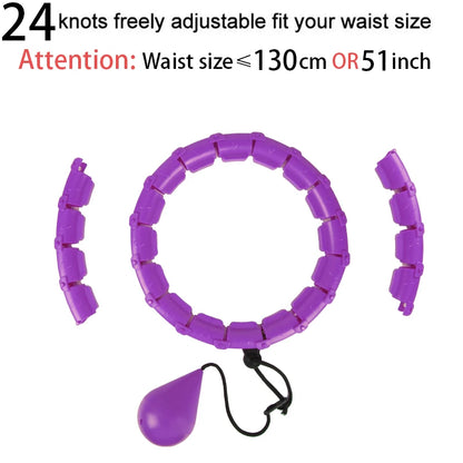 Fitness Thin Smart Waist Hoop