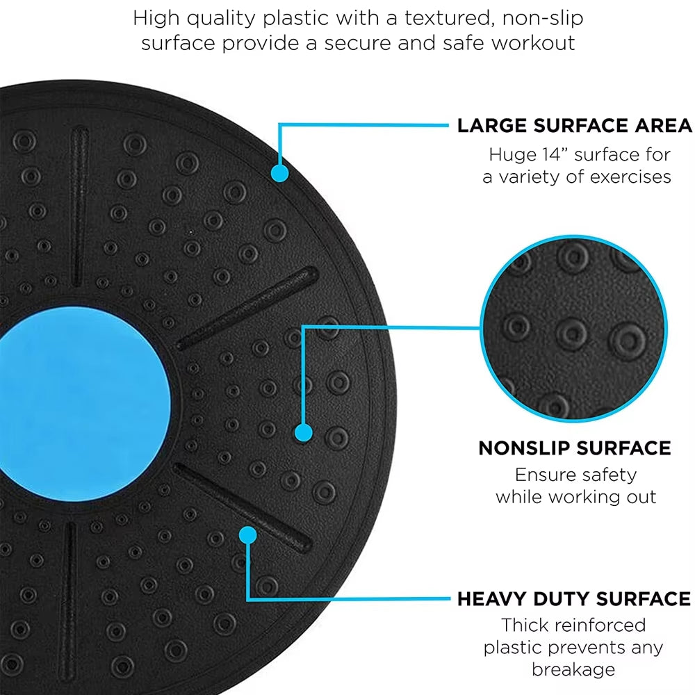 Yoga Balance Board Disc , Waist Twister Plate