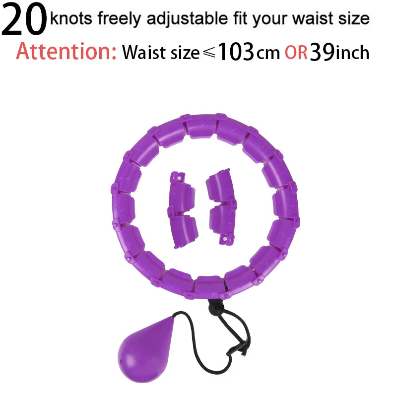 Fitness Thin Smart Waist Hoop